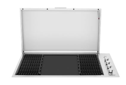 Beaf Eater - Proline® Serie - 6 Brenner Einbaugrill mit Design-Deckel