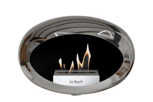 Le Feu - Wall Chromed Silver