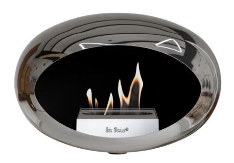 Le Feu - Wall Chromed Silver