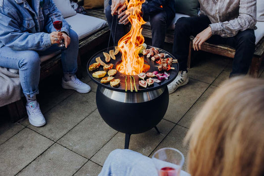 Höfats - MOON 45 - Plancha-Grillset niedrig
