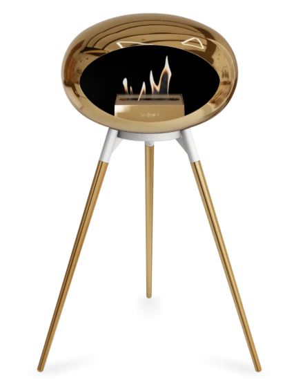 Le Feu - Chromed Rose Gold Ground Wood High