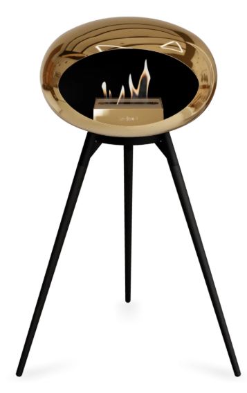Le Feu - Chromed Rose Gold Ground Wood High