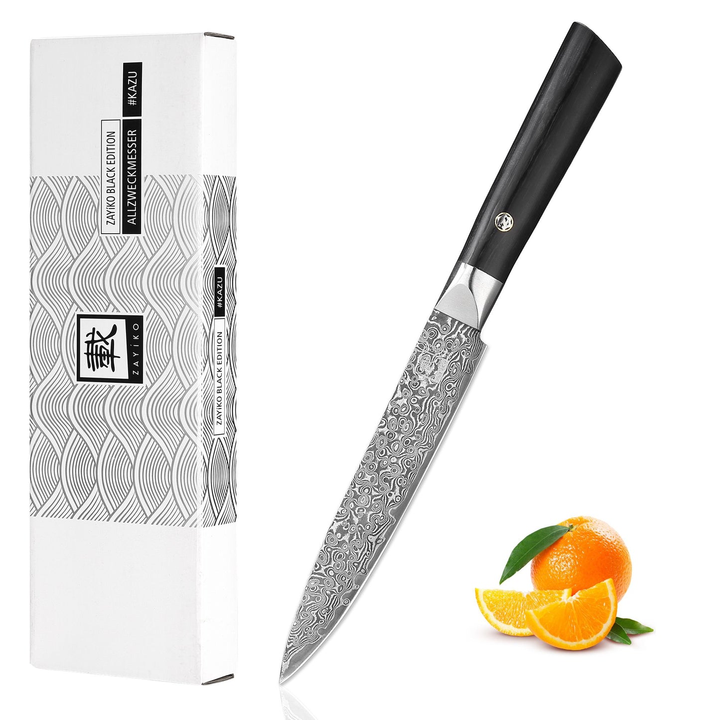 ZAYIKO Serie "BlackEdition" - Allzweckmesser