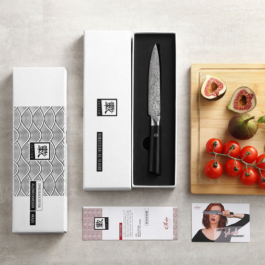 ZAYIKO Serie "BlackEdition" - Allzweckmesser