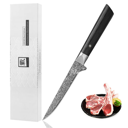 ZAYIKO Serie "BlackEdition" - Ausbeinmesser