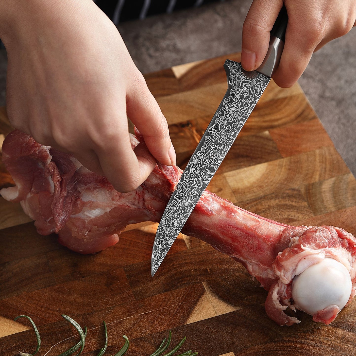 ZAYIKO Serie "BlackEdition" - Ausbeinmesser