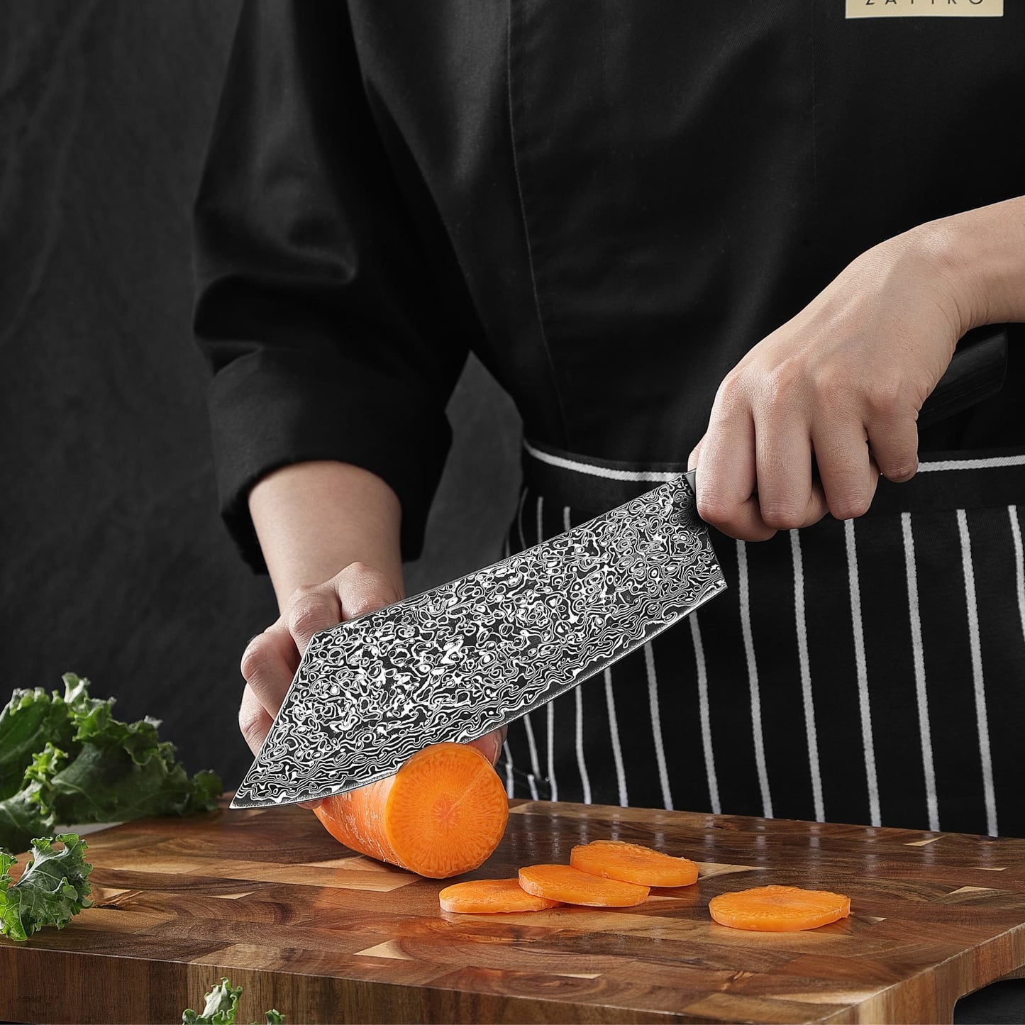 ZAYIKO Serie "BlackEdition" - Blockmesser