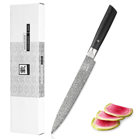 ZAYIKO Serie "BlackEdition" - Tranchier- und Fleischmesser