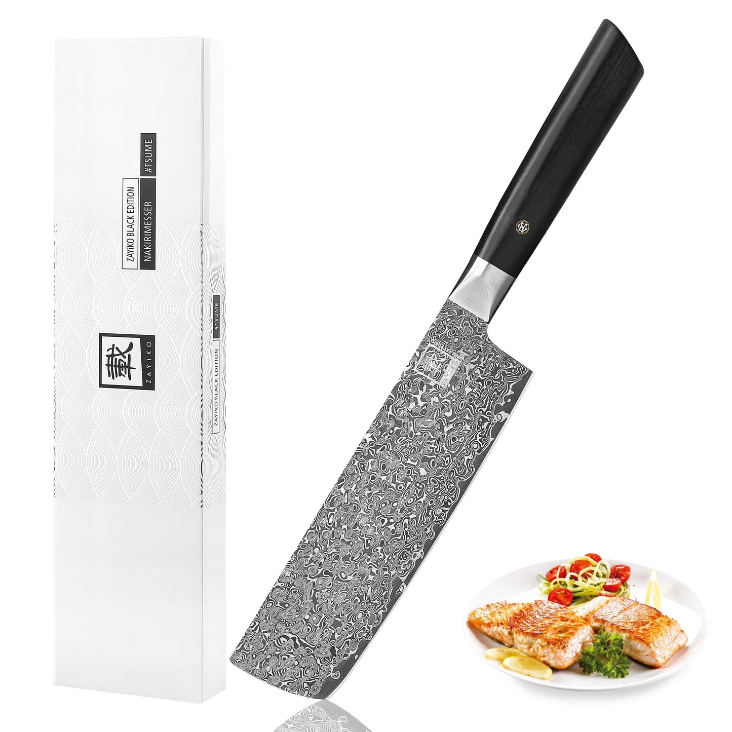 ZAYIKO Serie "BlackEdition" - Nakirimesser