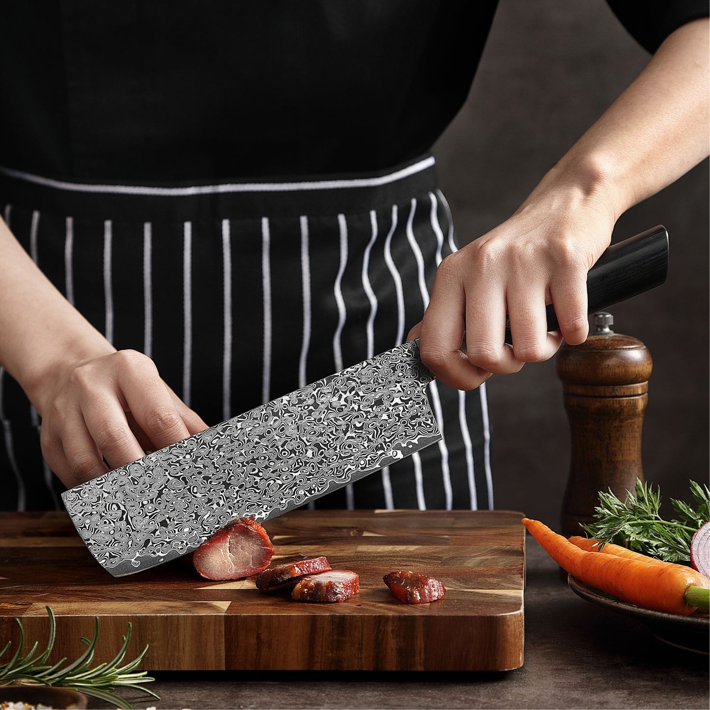 ZAYIKO Serie "BlackEdition" - Nakirimesser