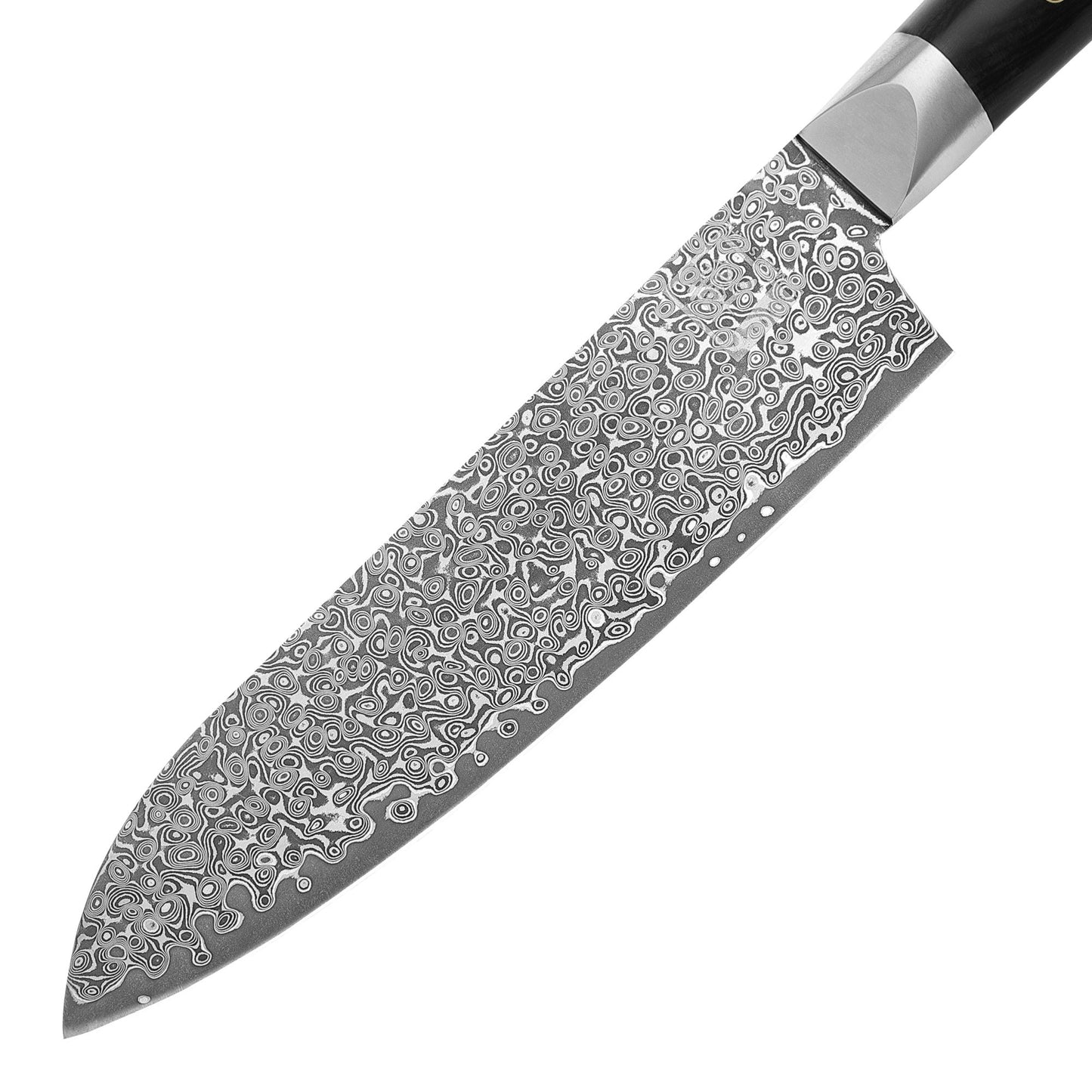 ZAYIKO Serie "BlackEdition" - Santoku Messer