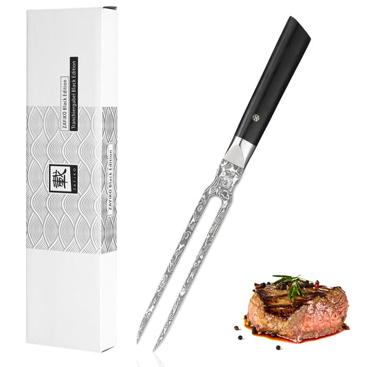 ZAYIKO Serie "BlackEdition" - Tranchiergabel