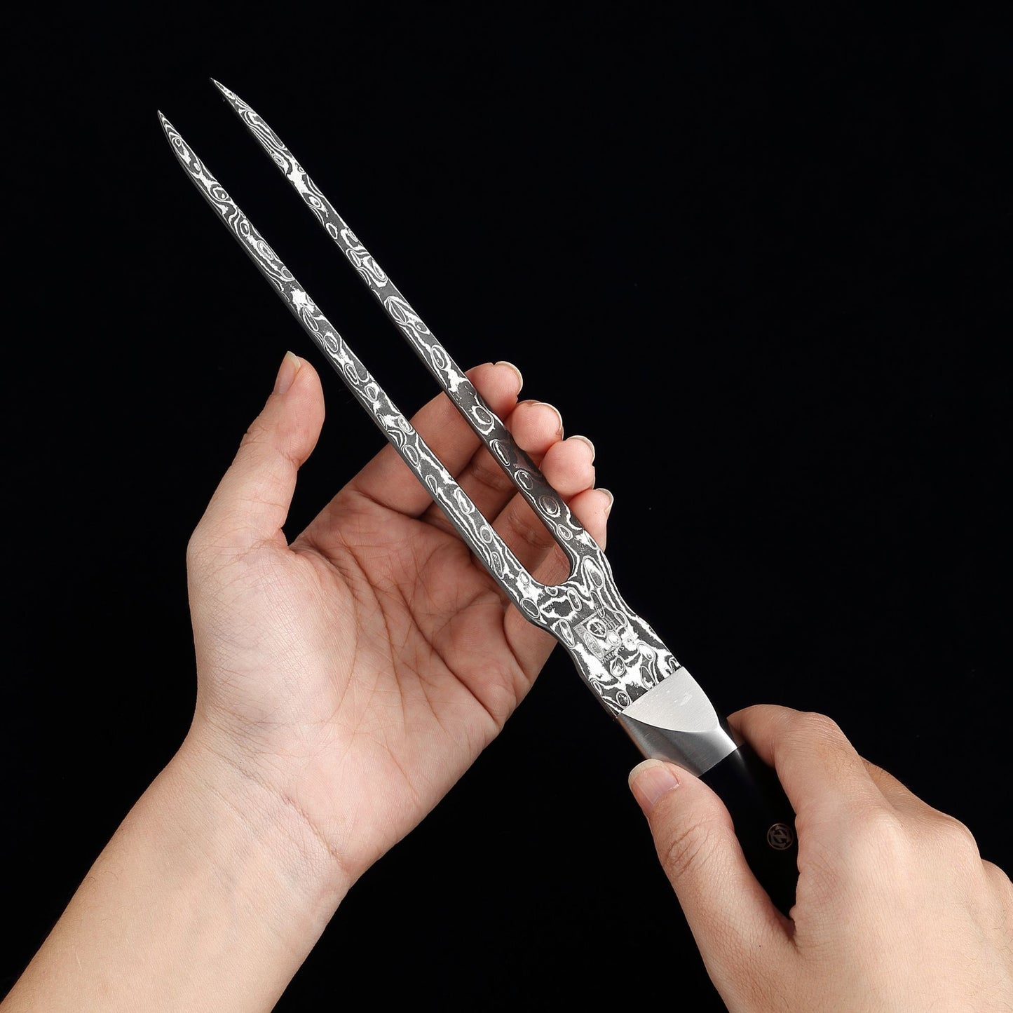 ZAYIKO Serie "BlackEdition" - Tranchiergabel