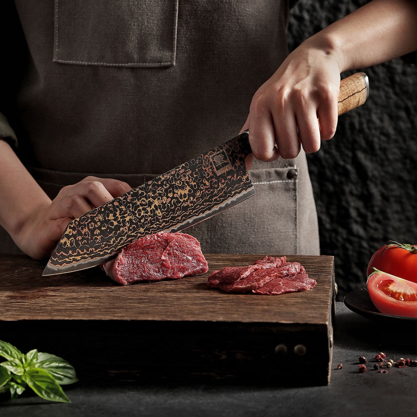 ZAYIKO Serie "BlackMagma" - Kiritsuke