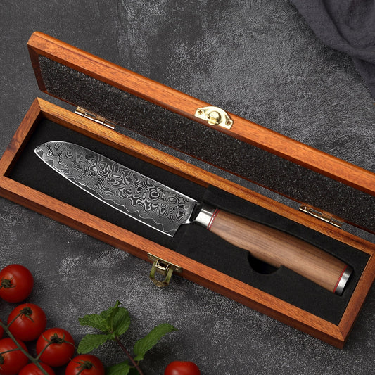 ZAYIKO Serie "Kurumi" - Kleines Santokumesser