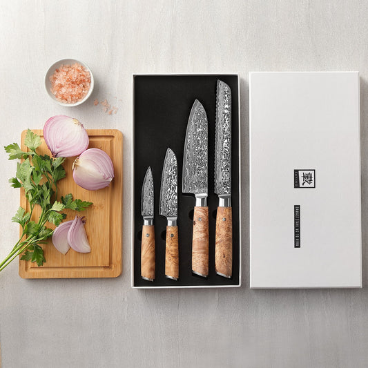 ZAYIKO Serie "Kinone" -  4-er Set Messer