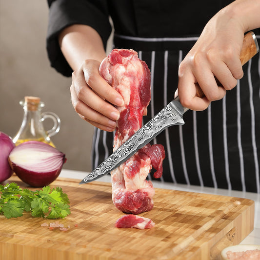 ZAYIKO Serie "Kinone" - Ausbein- und Filetiermesser