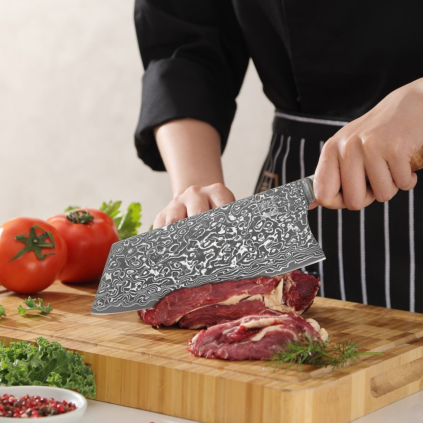 ZAYIKO Serie "Kinone" - Blockmesser Kiritsuke