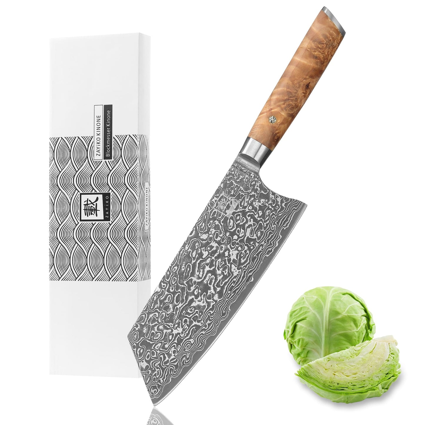 ZAYIKO Serie "Kinone" - Blockmesser Kiritsuke