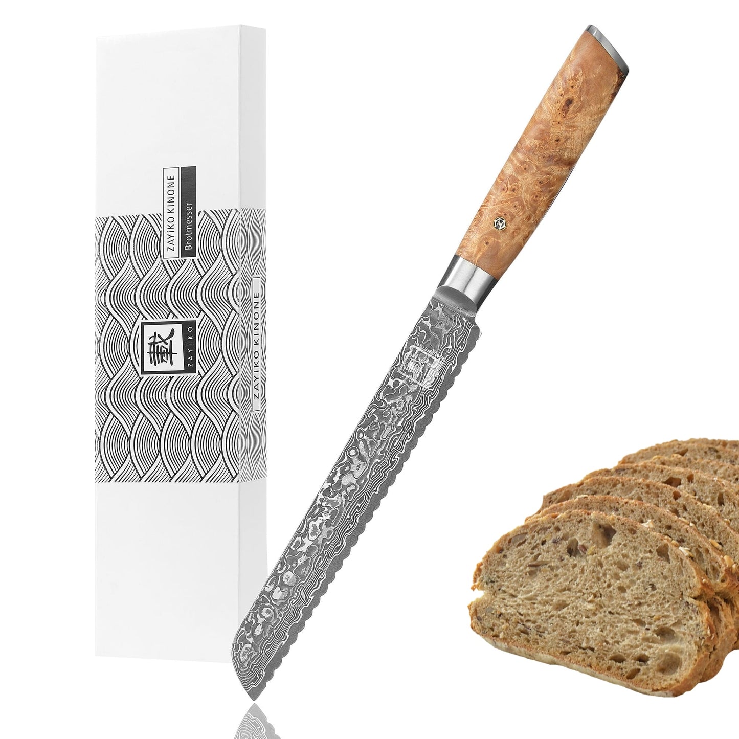 ZAYIKO Serie "Kinone" - Brotmesser