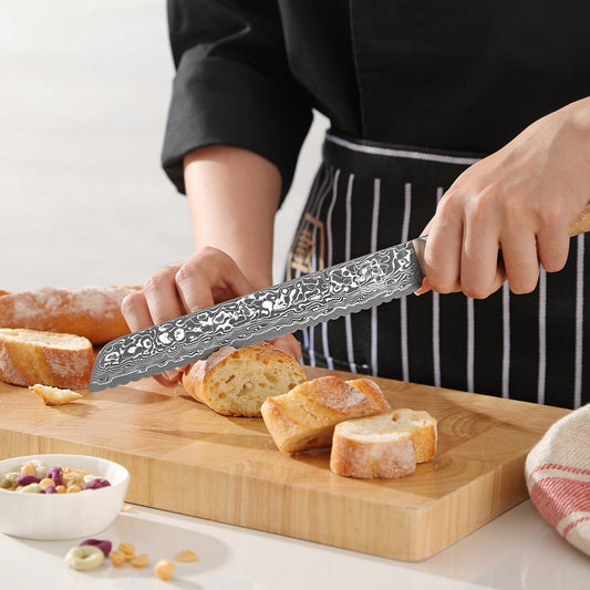 ZAYIKO Serie "Kinone" - Brotmesser