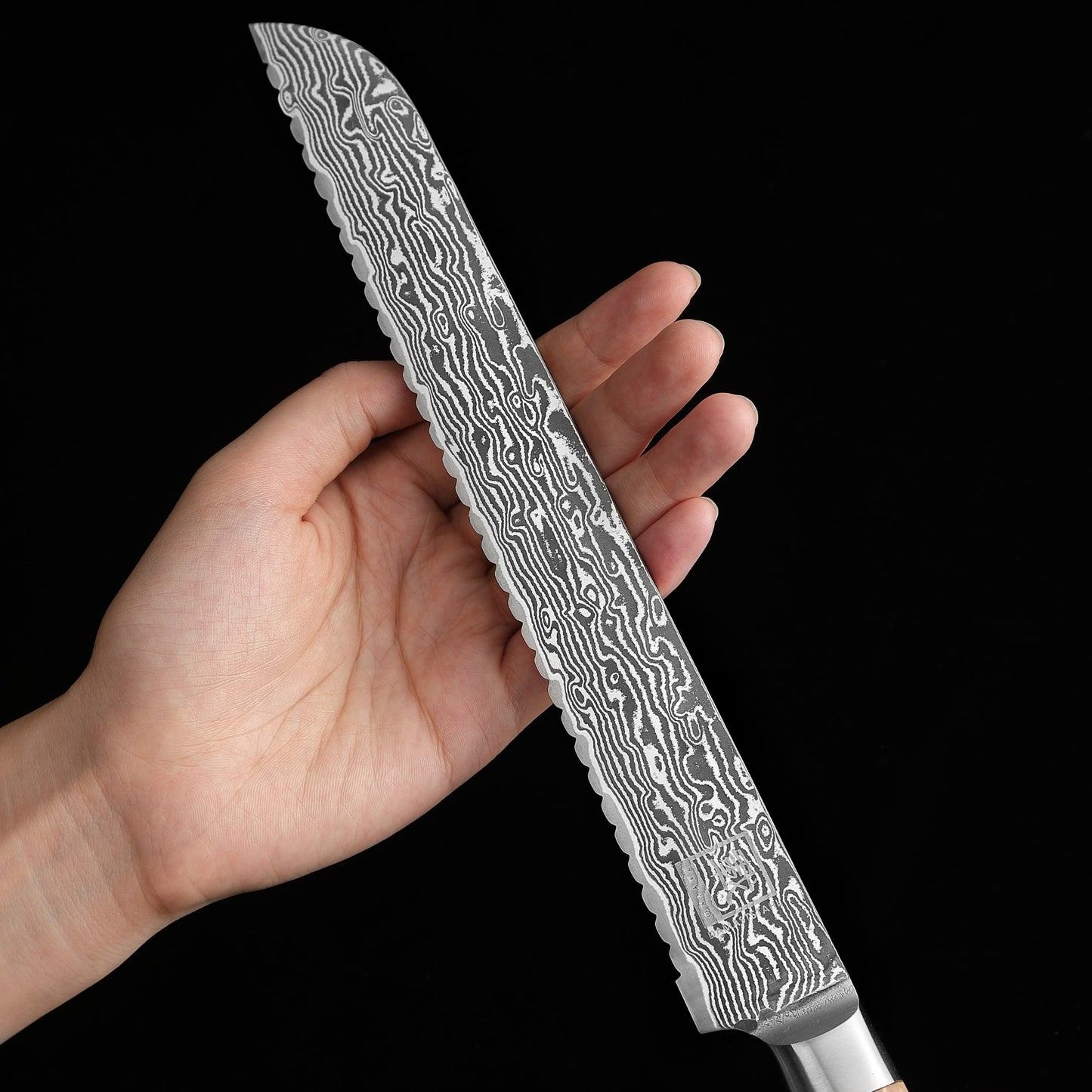 ZAYIKO Serie "Kinone" - Langes Brotmesser