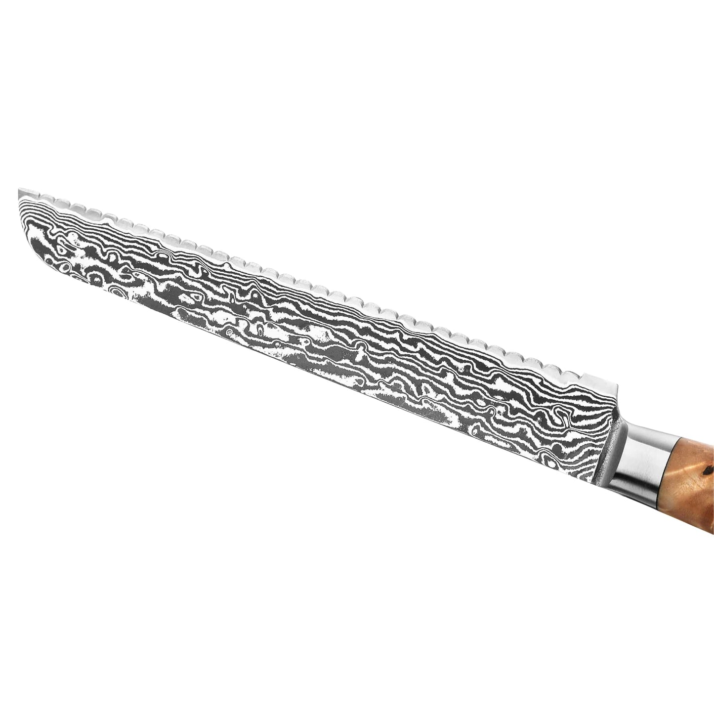 ZAYIKO Serie "Kinone" - Langes Brotmesser