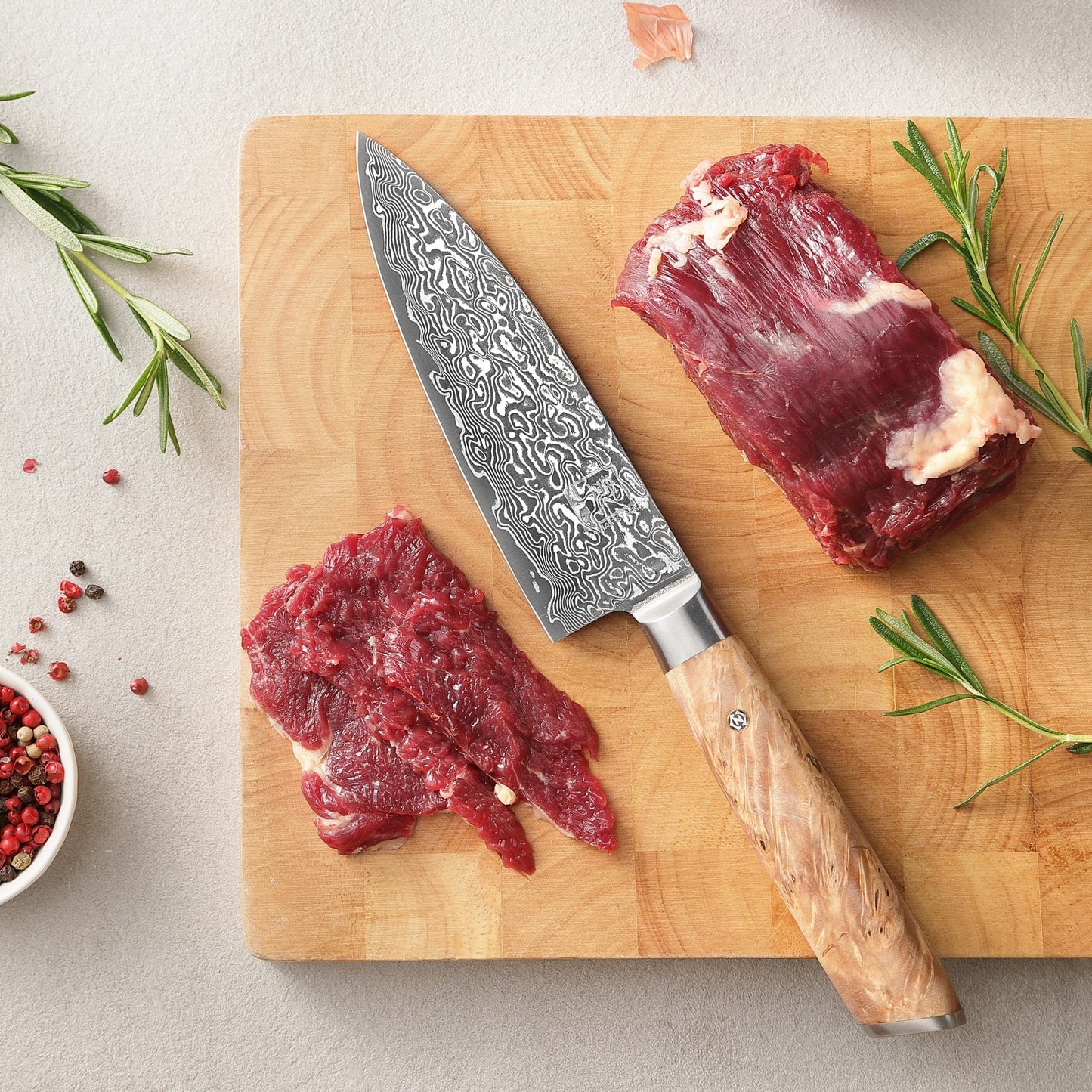 ZAYIKO Serie "Kinone" - kleines Chefmesser