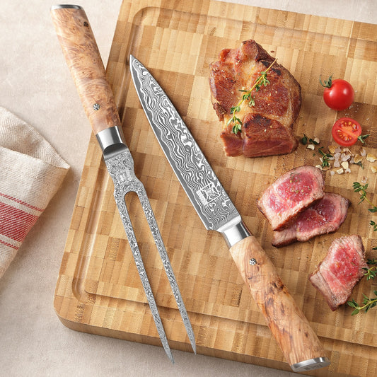 ZAYIKO Serie "Kinone" -  2-er Tranchier-Set