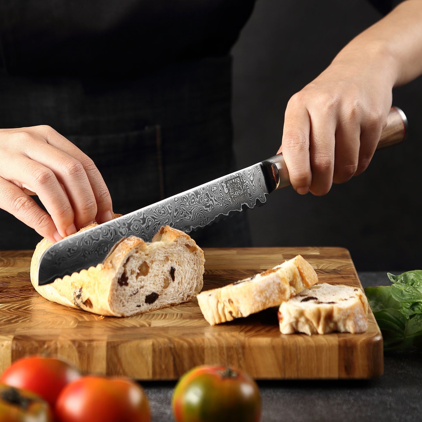 ZAYIKO Serie "Kurumi" - Brotmesser