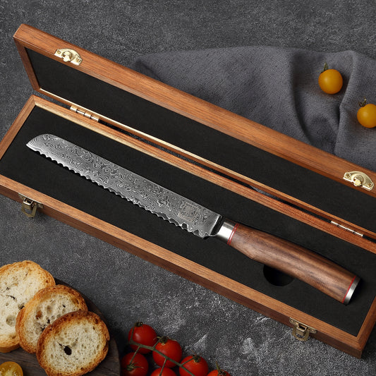 ZAYIKO Serie "Kurumi" - Brotmesser