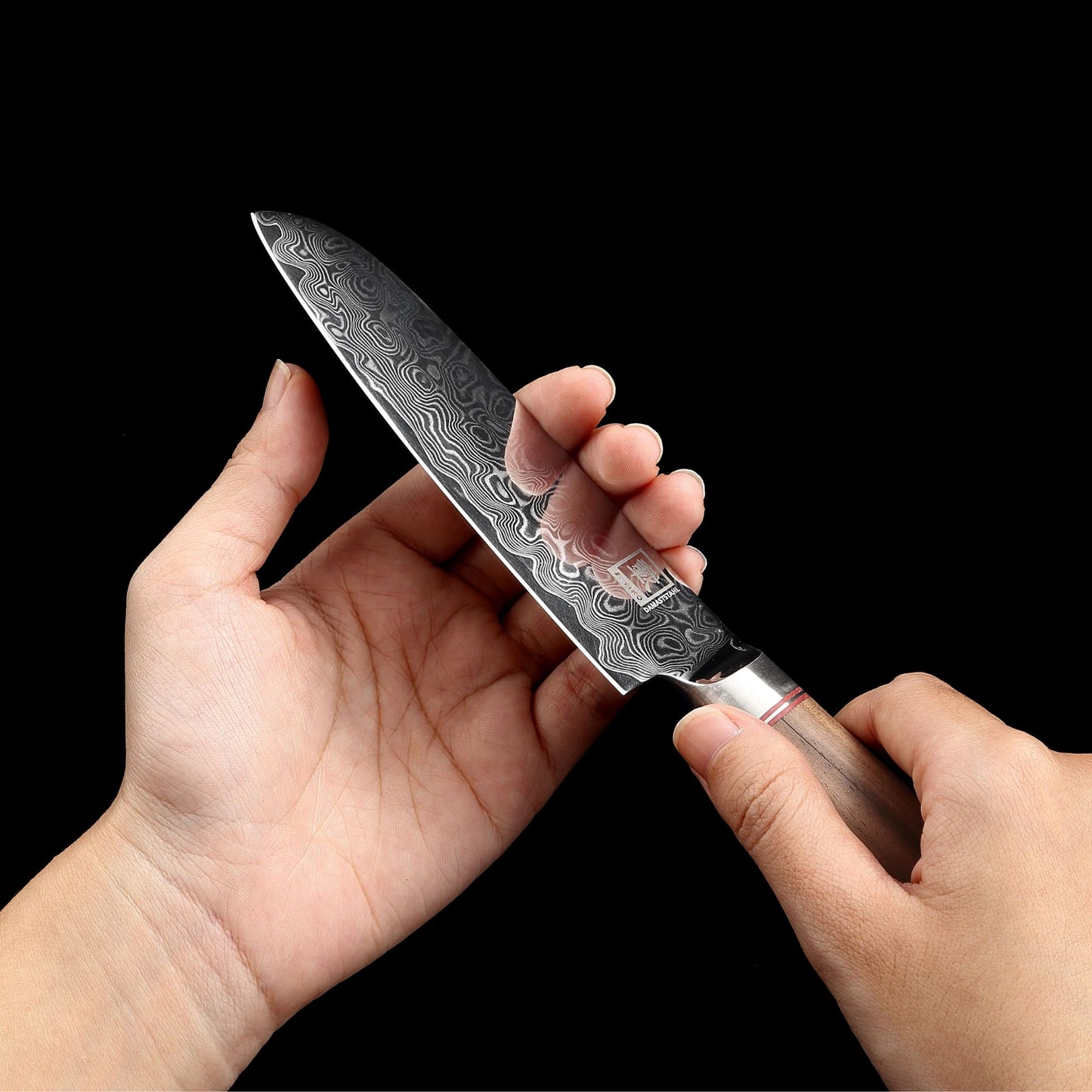 ZAYIKO Serie "Kurumi" - Kleines Santokumesser