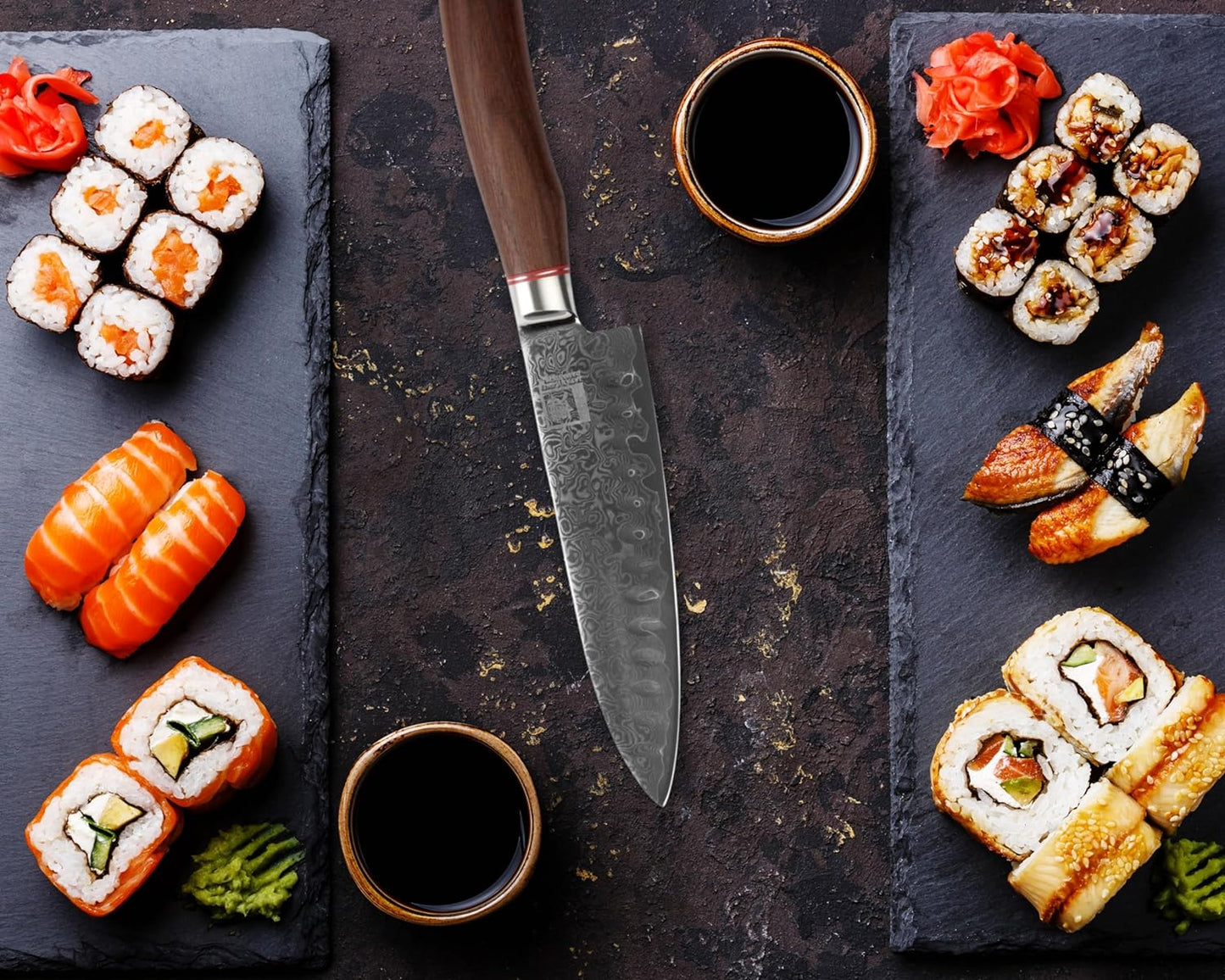 ZAYIKO Serie "Kurumi" - Santokumesser