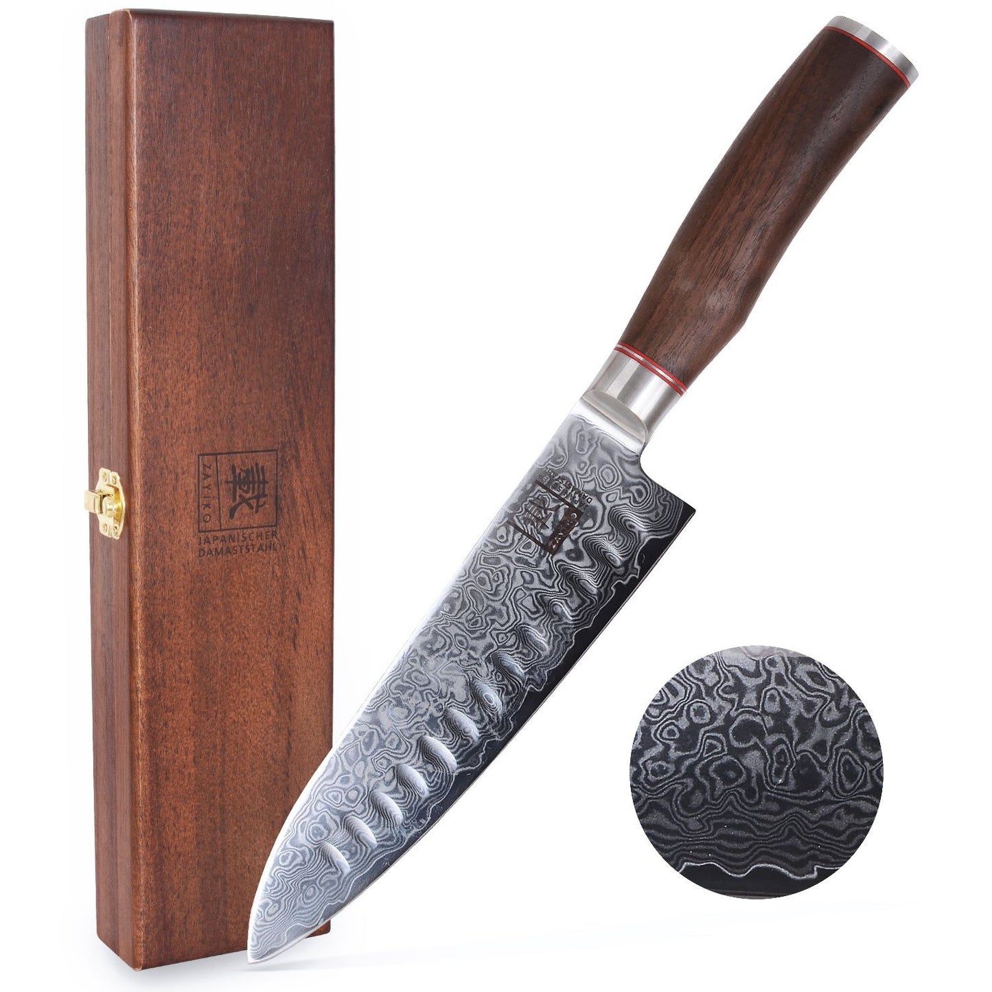 ZAYIKO Serie "Kurumi" - Santokumesser