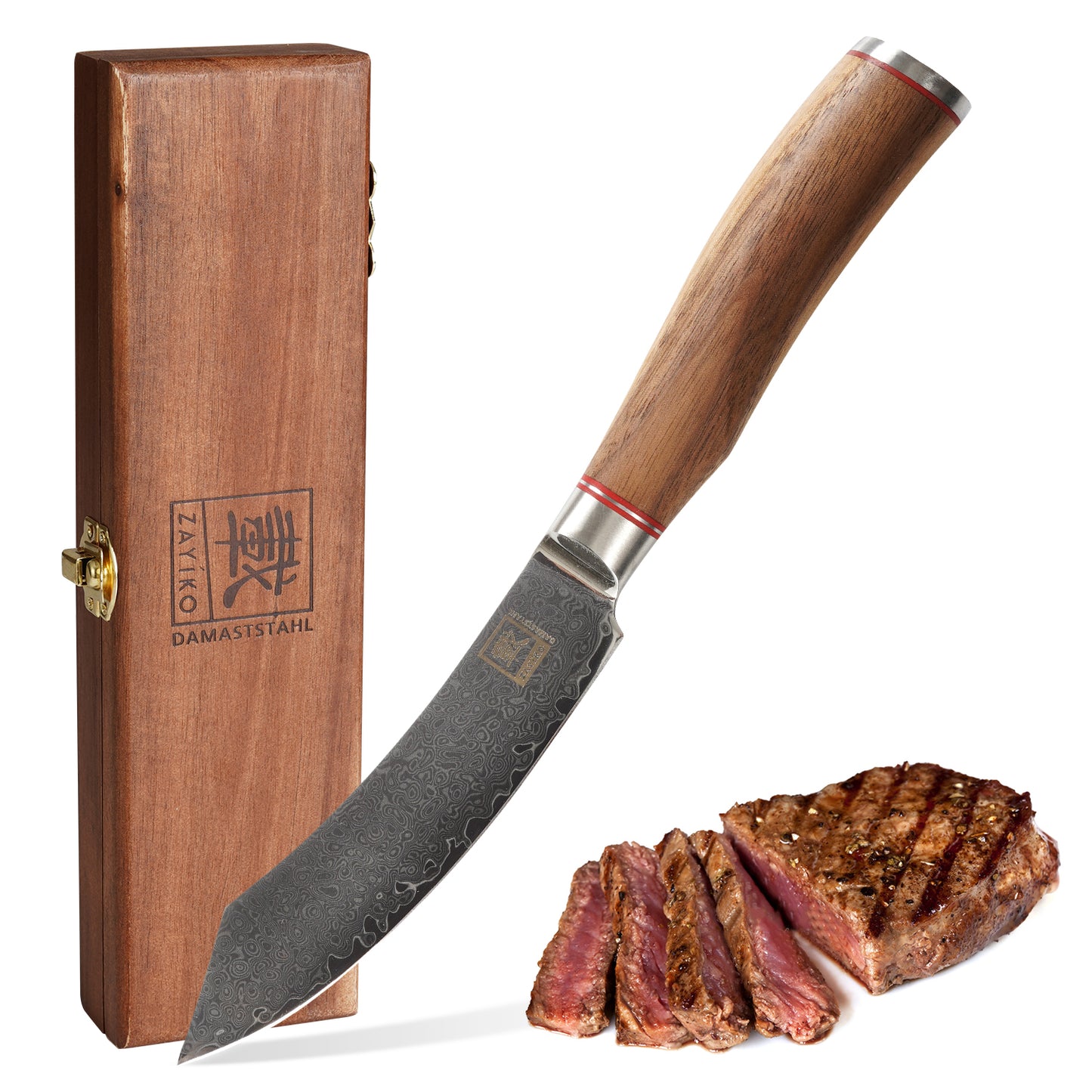 ZAYIKO Serie "Kurumi" - Steakmesser