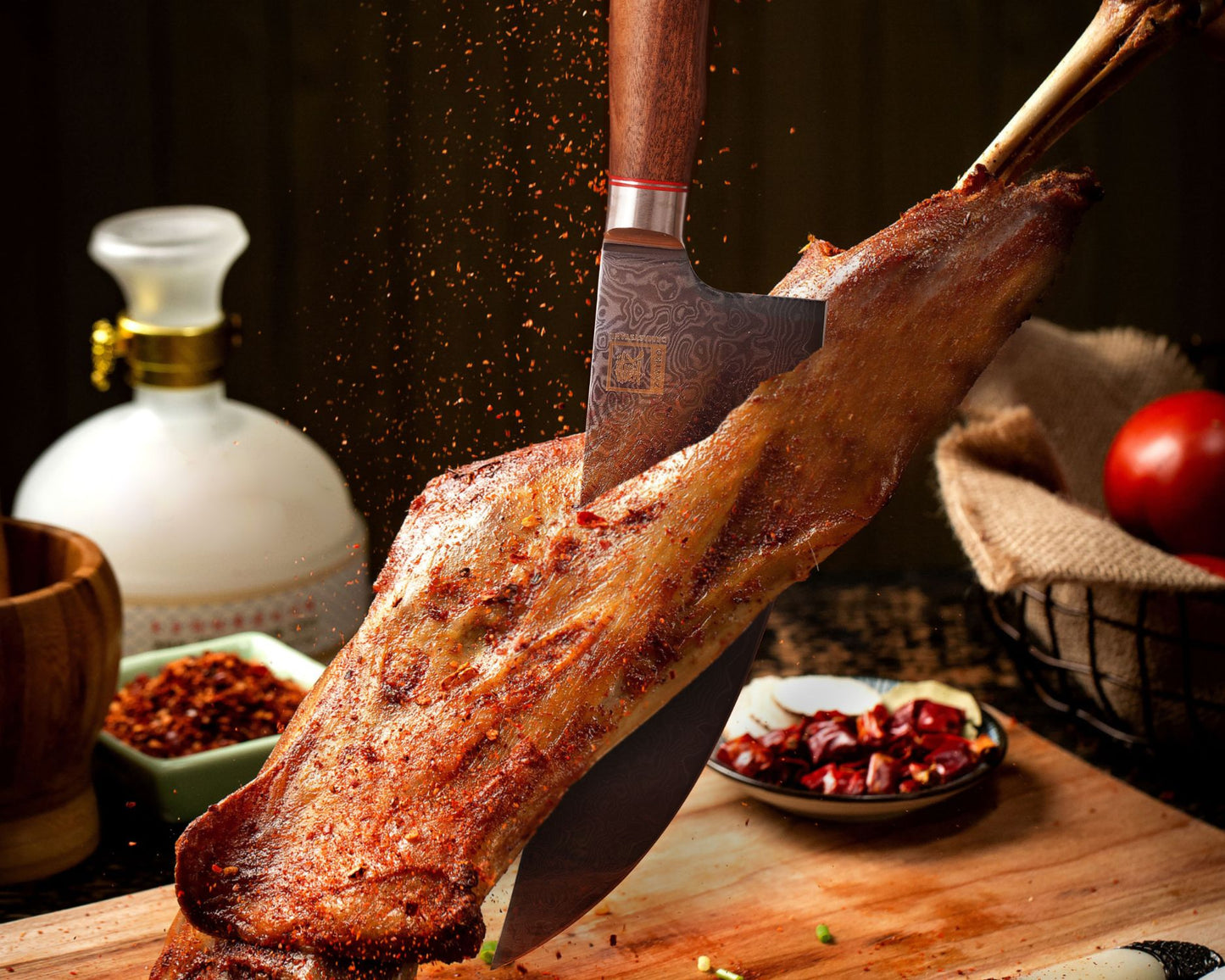 ZAYIKO Serie "Kurumi" - Wiegemesser