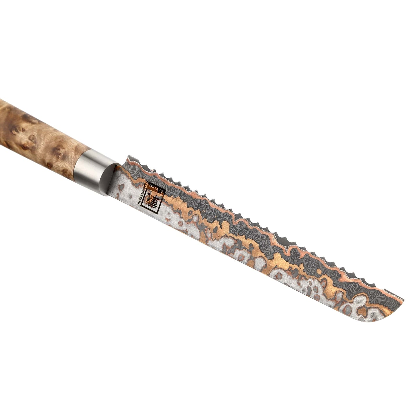 ZAYIKO Serie "MysticMagma" - Brotmesser