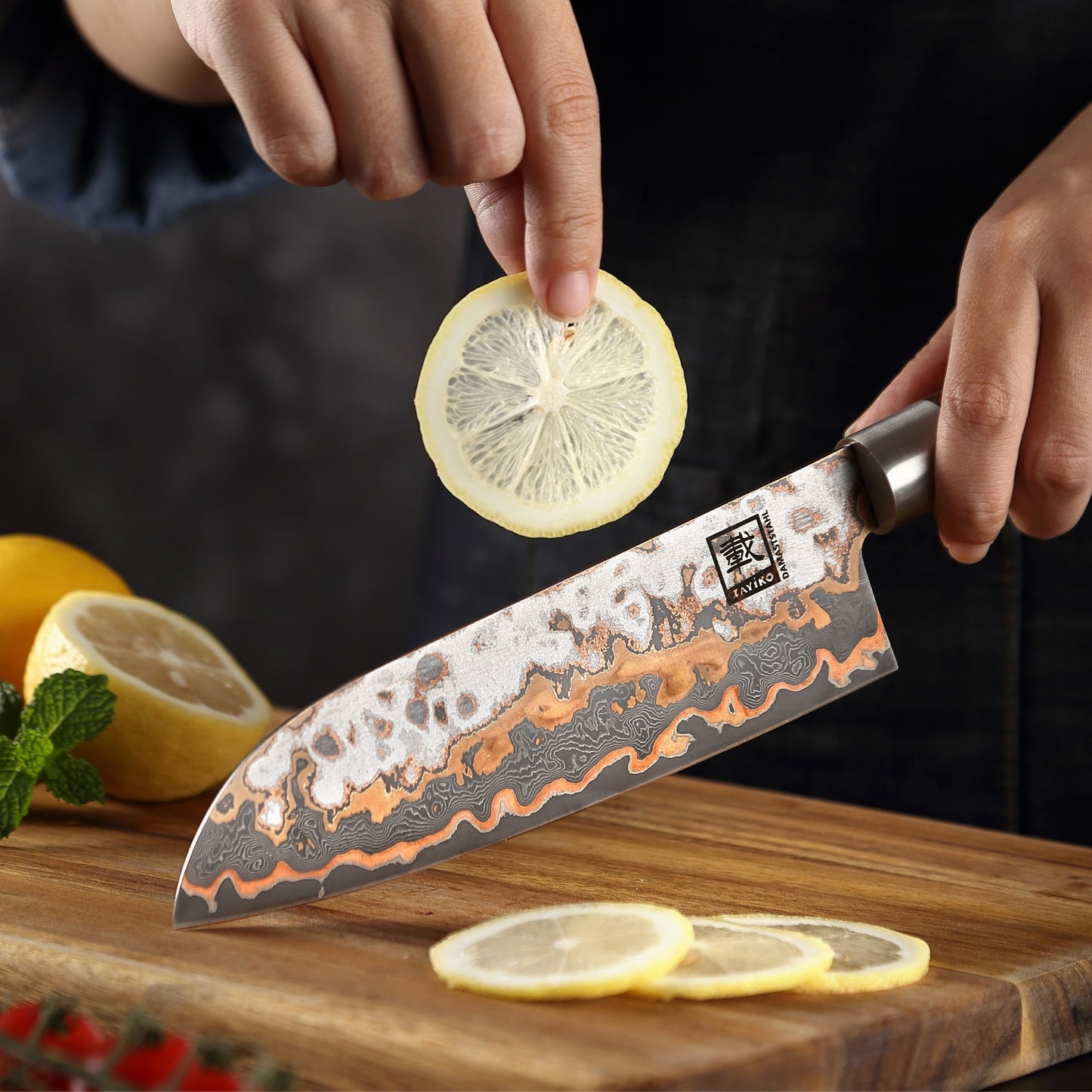 ZAYIKO Serie "MysticMagma" - Santoku