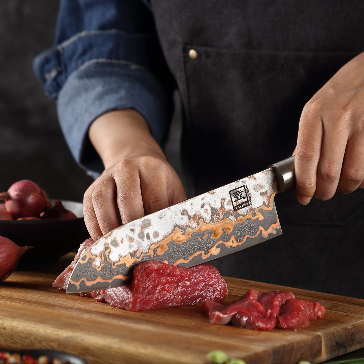 ZAYIKO Serie "MysticMagma" - Santoku