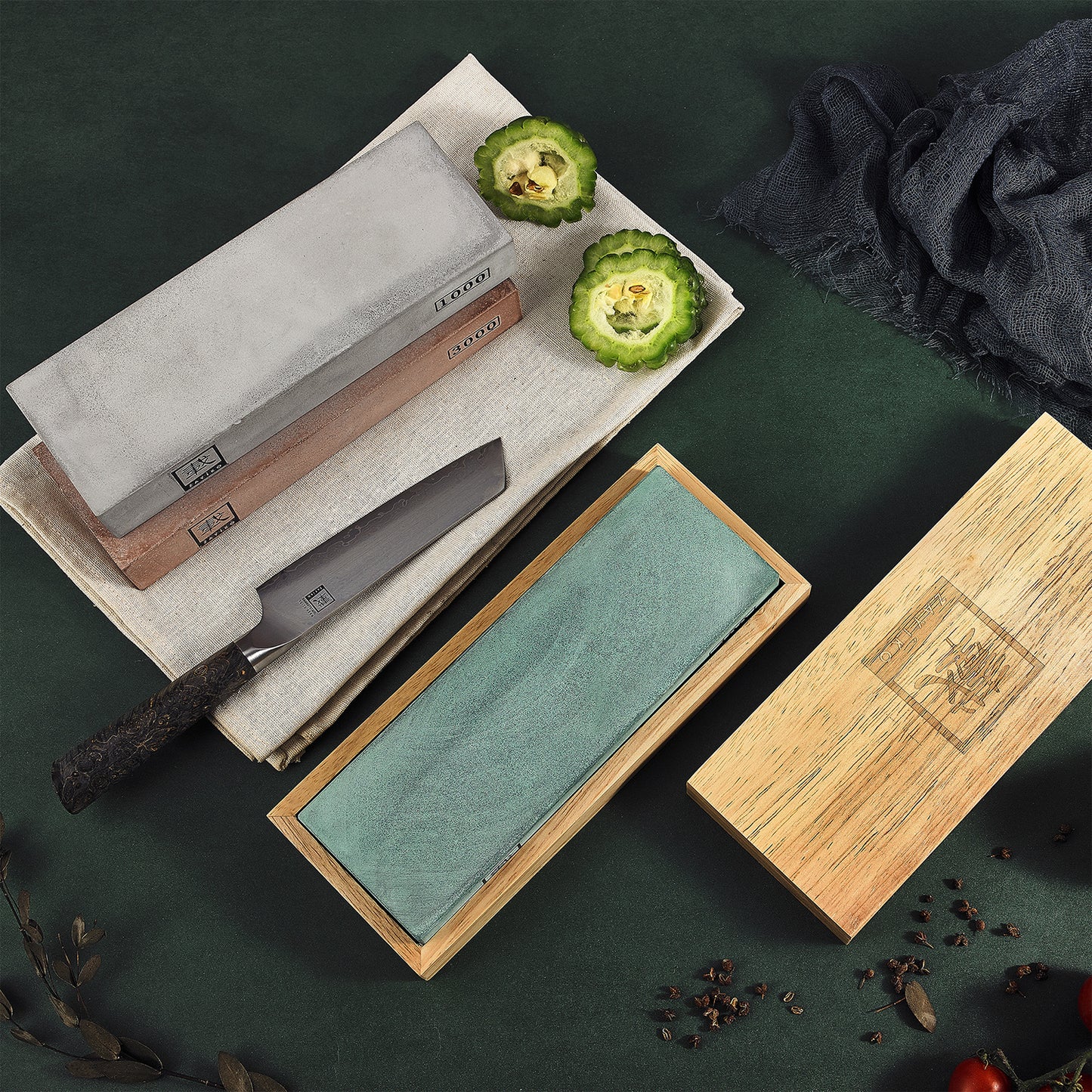 ZAYIKO Zubehör - Naturschleifstein Körnung 400 (Reparaturschliff)