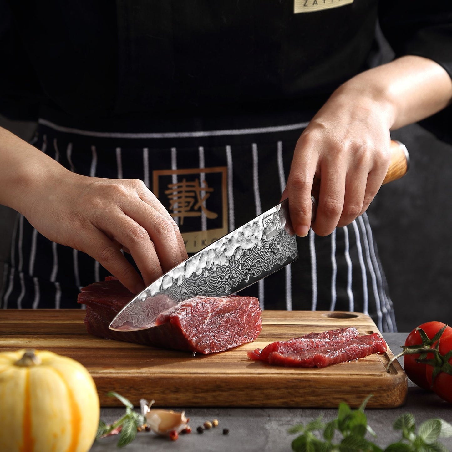 ZAYIKO Serie "Olive" - Chefmesser