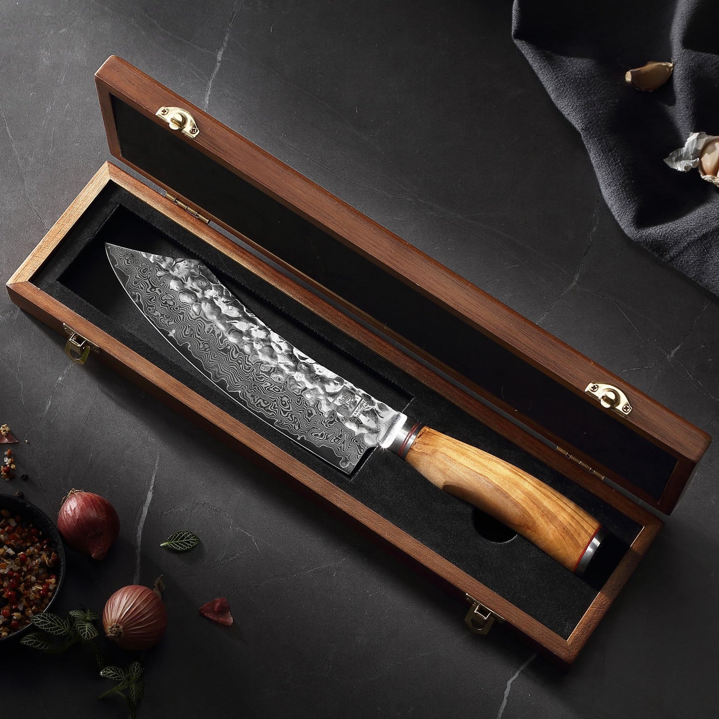 ZAYIKO Serie "Olive" - Blockmesser