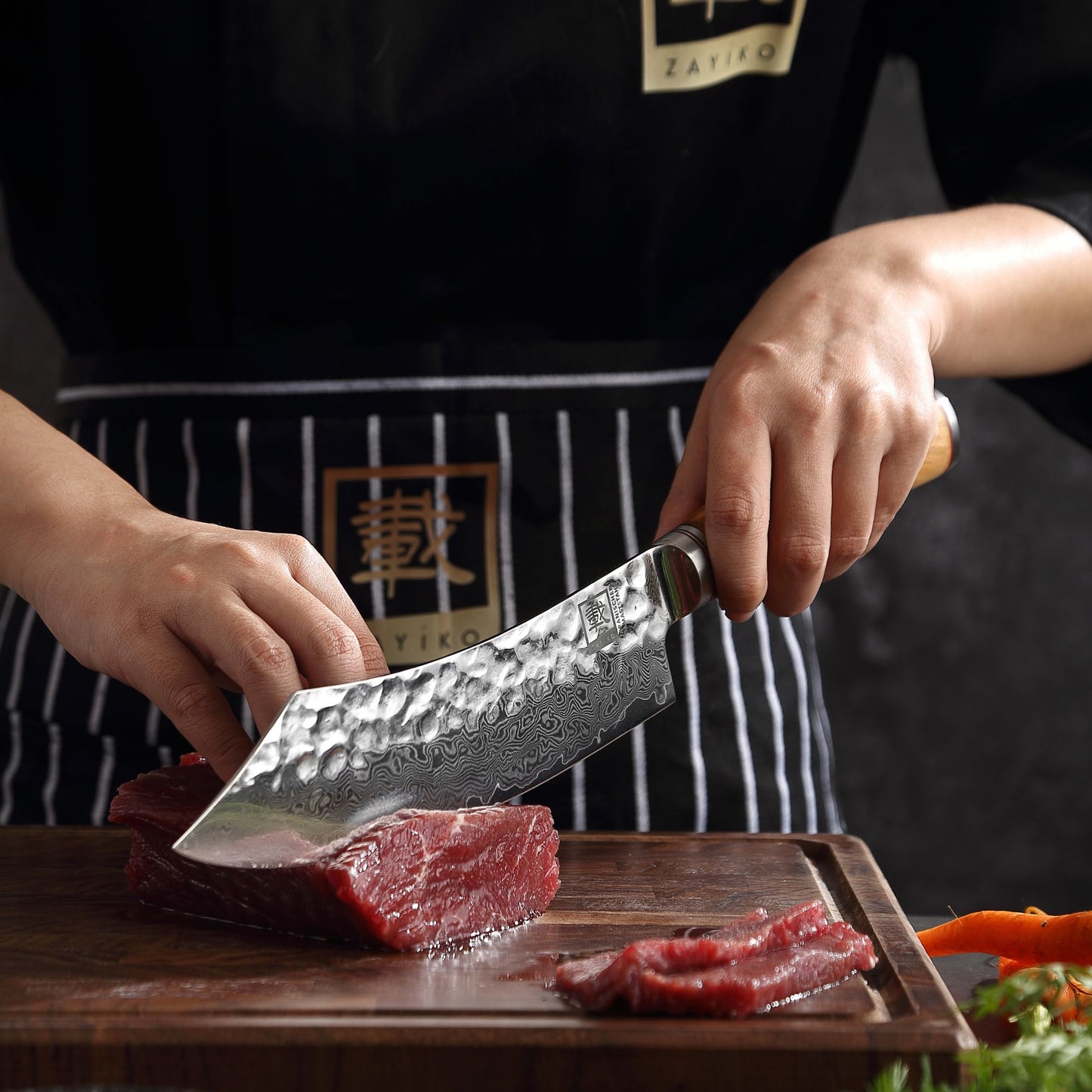 ZAYIKO Serie "Olive" - Blockmesser