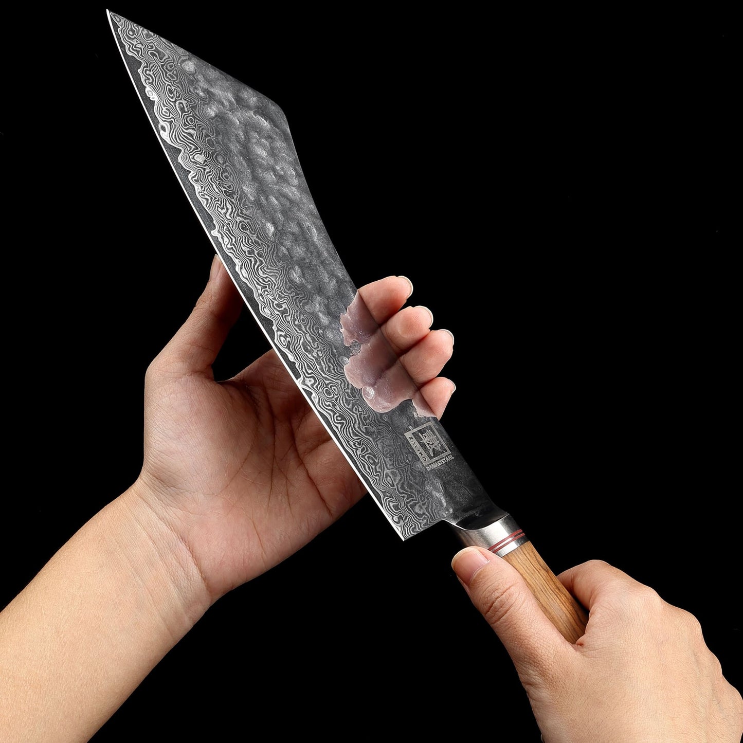 ZAYIKO Serie "Olive" - Blockmesser Hakata Bocho