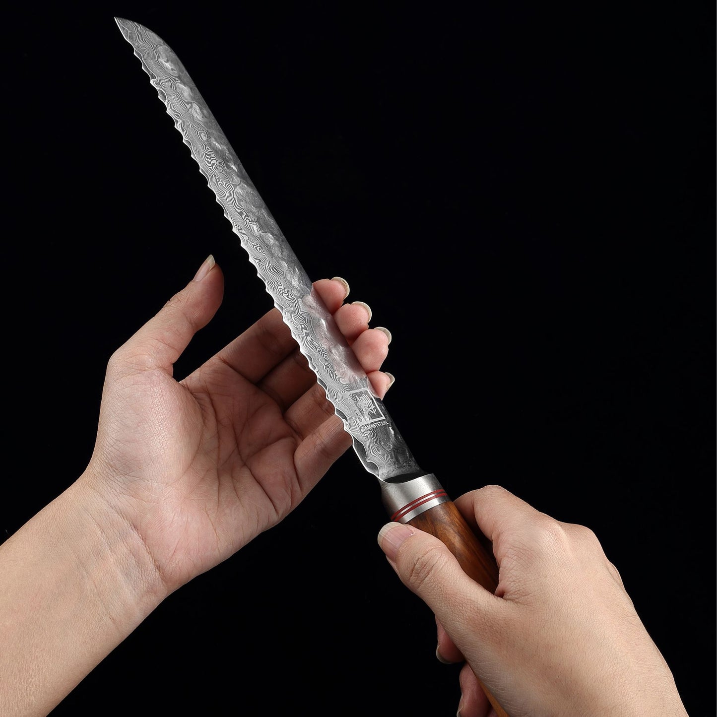 ZAYIKO Serie "Olive" - Brotmesser