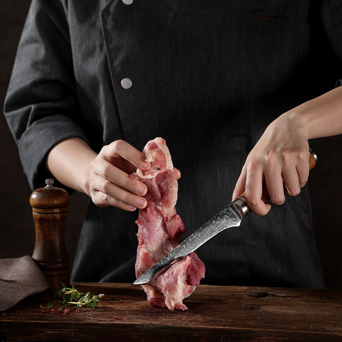 ZAYIKO Serie "Olive" - Filetiermesser