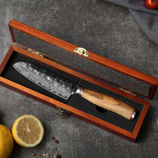 ZAYIKO Serie "Olive" - Kleines Santokumesser