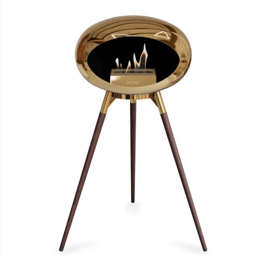 Le Feu - Chromed Rose Gold Ground Wood High